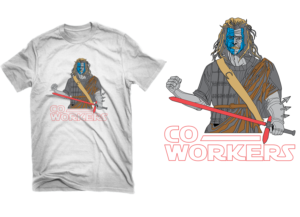 T-Shirt Design for Co-Worker | Diseño de Camiseta por cithuwill
