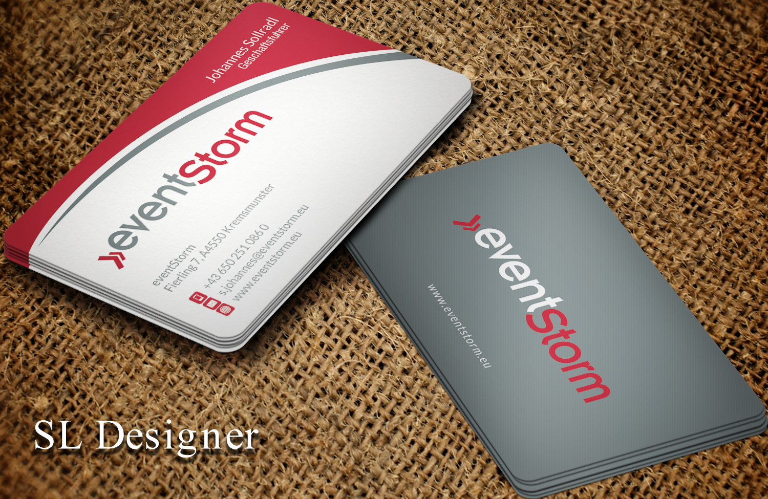 Business Card Design by SL Designer for this project | Design #16720531