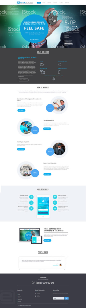 Web Design by Expert Designer for Evo Automation | Design #16798799