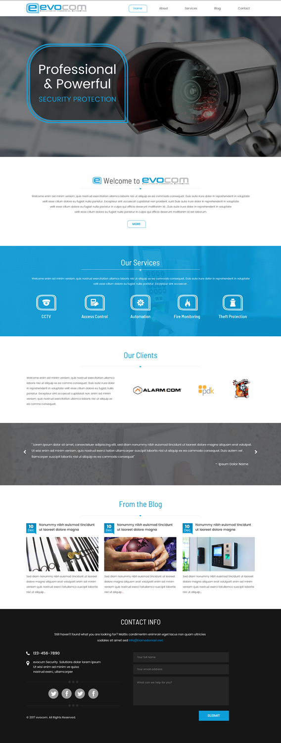 Web Design by SONA for Evo Automation | Design #16738103