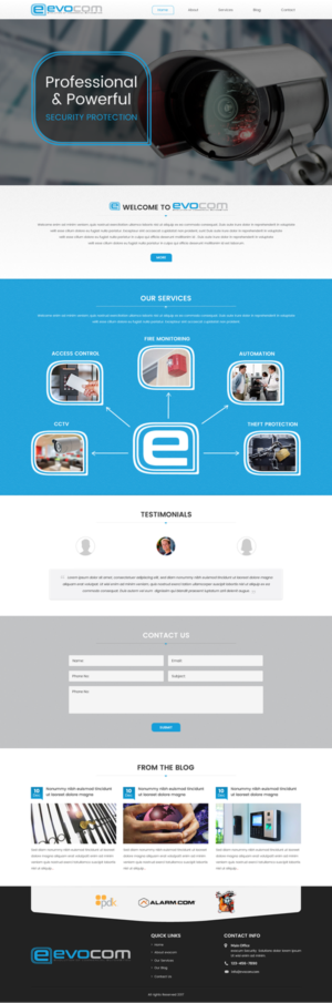 Diseño Web por SONA para Evo Automation | Diseño: #16774221