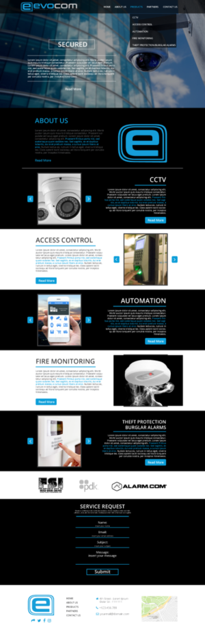 Diseño Web por lionx para Evo Automation | Diseño: #16730050