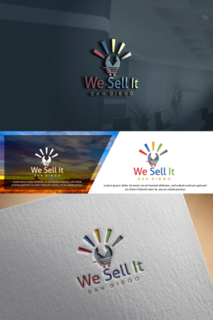 Logo Design by damian for We Sell It San Diego | Design: #16726347