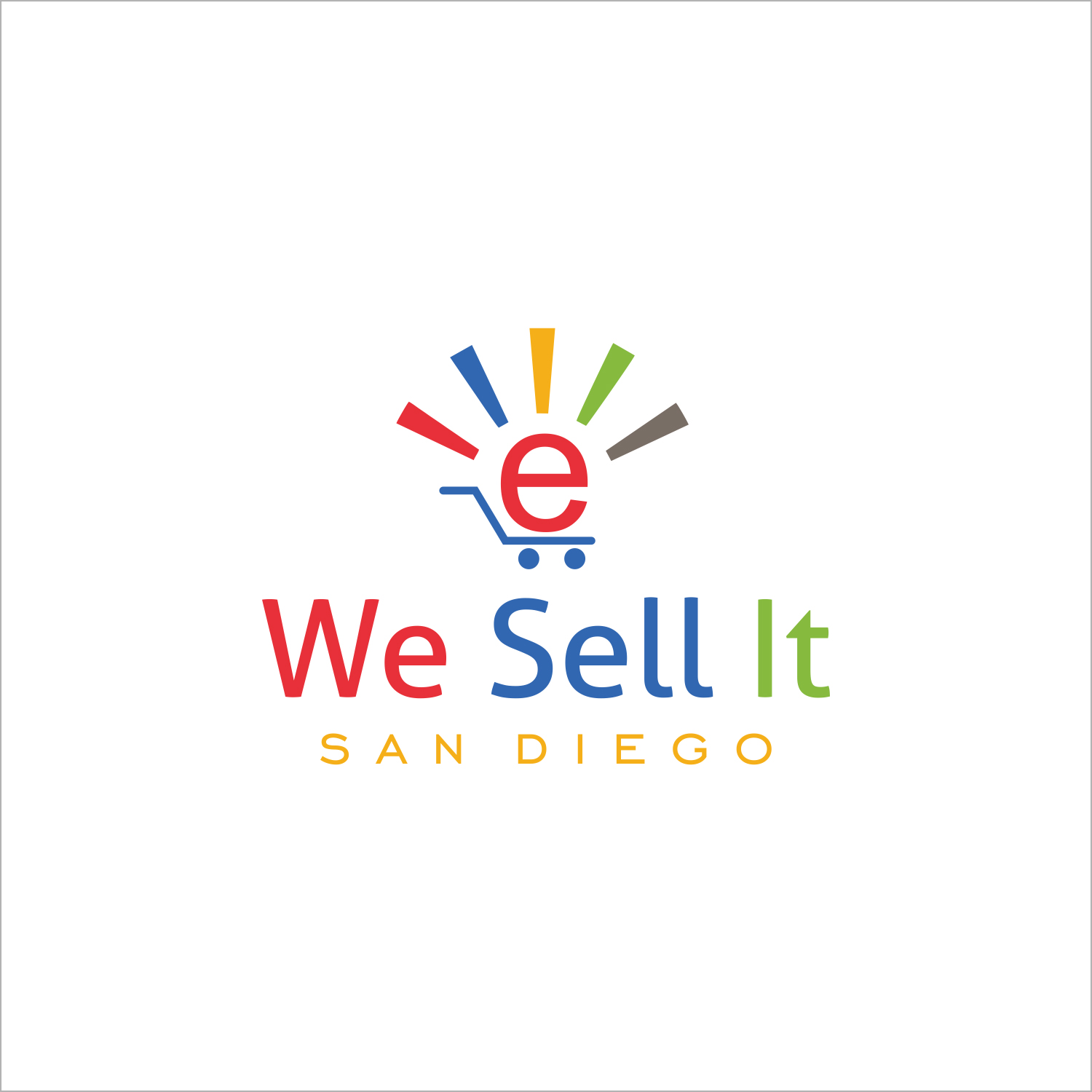 Logo Design by damian for We Sell It San Diego | Design #16732671