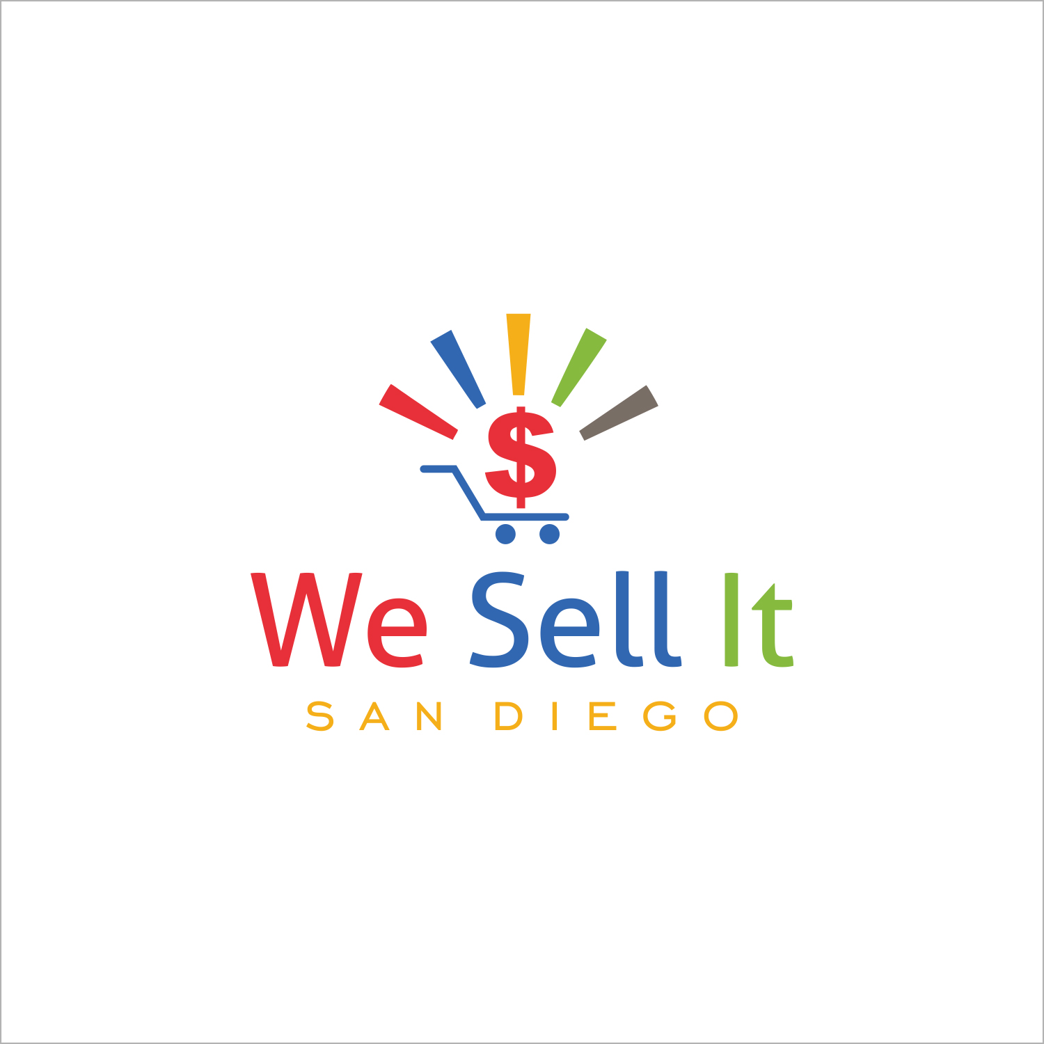 Diseño de Logo por damian para We Sell It San Diego | Diseño #16738759