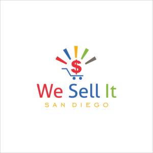 Logo Design by damian for We Sell It San Diego | Design: #16738759
