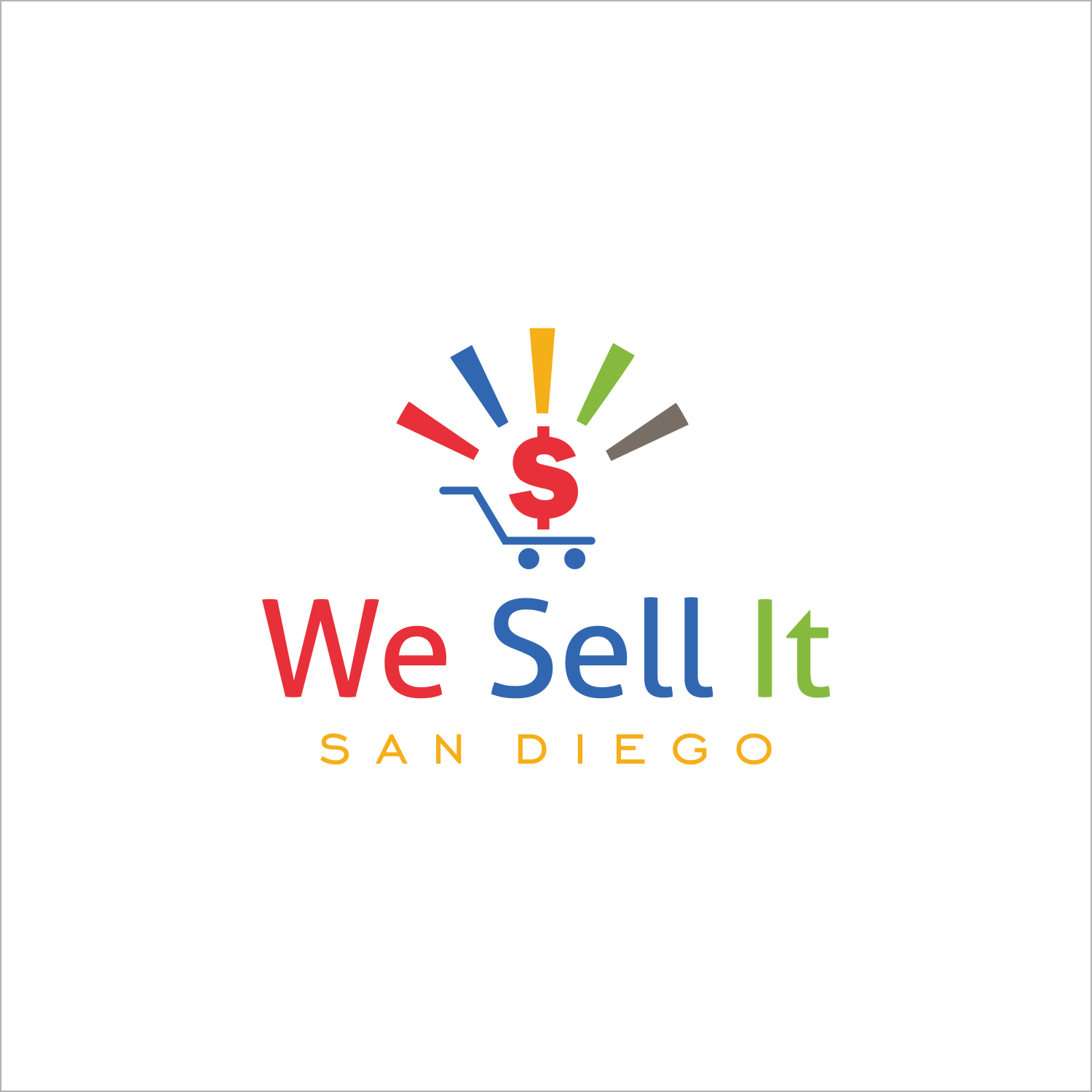 Diseño de Logo por damian para We Sell It San Diego | Diseño #16738798
