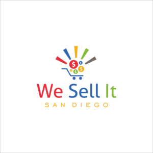 Logo Design by damian for We Sell It San Diego | Design: #16738829