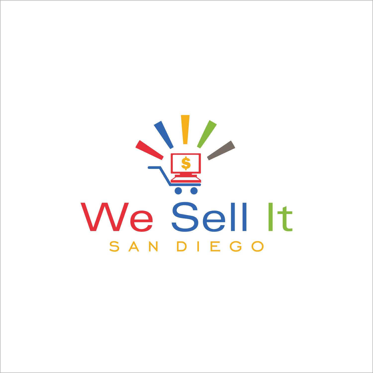 Diseño de Logo por damian para We Sell It San Diego | Diseño #16740853