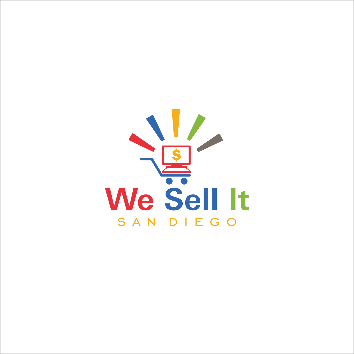 Diseño de Logo por damian para We Sell It San Diego | Diseño #16764428