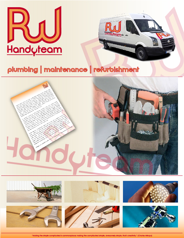 Logo Design by themark for The London Handy Team | Design #614306