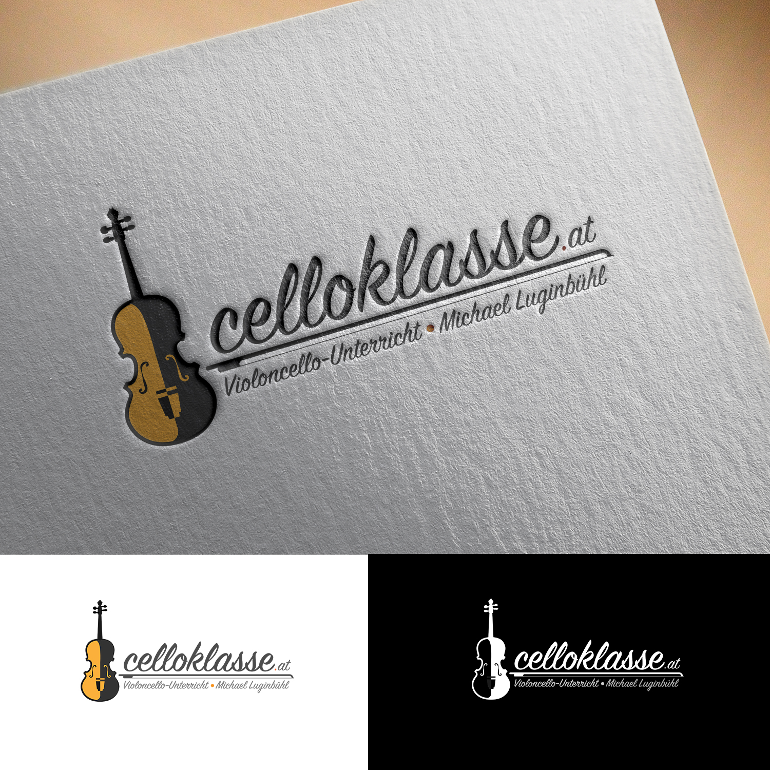Logo Design by Nathan Rupert for celloklasse.at | Design #16735890