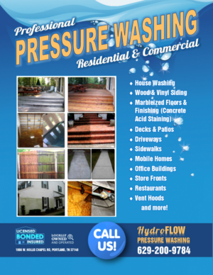 Design de Flyer par citygirl17 pour Hydroflow or stay clean | Design : #16816426