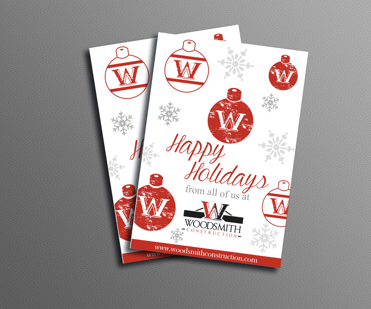Diseño de Tarjeta de Felicitación por AdriQ para woodsmith construction,llc | Diseño #16774772