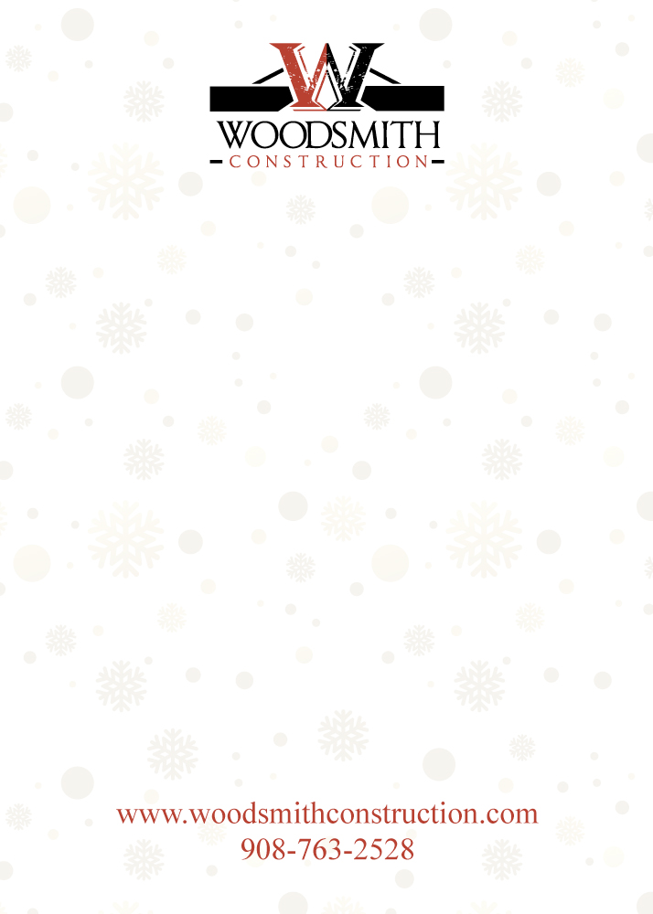 Design de Carte de Voeux par Alaya pour woodsmith construction,llc | Design #16818911