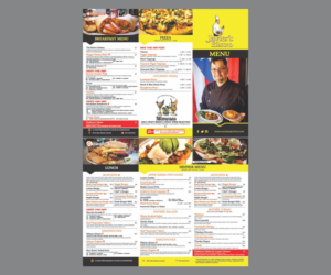 Menu Design by Cut and Glue for this project | Design: #17047272