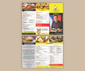 Menu Design by Cut and Glue for this project | Design: #17085769