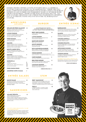 Menu Design by mrmrnjr for this project | Design: #16735991