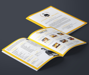 Menu Design by mrmrnjr for this project | Design: #16803750