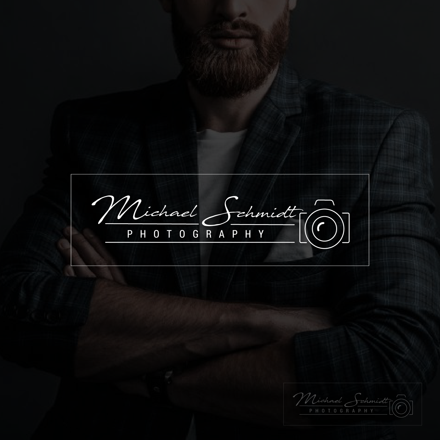 Logo-Design von Ivelina Tsvetkova für Michael Schmidt Photography | Design #16728940