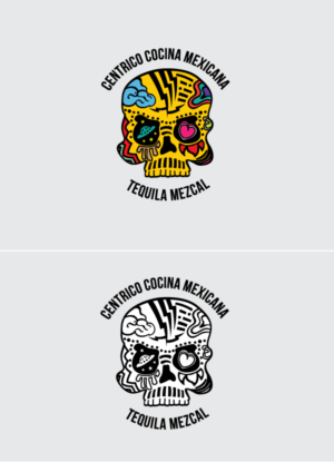 Centrico Cocina Mexicana Tequila Mezcal | Logo Design by ABG