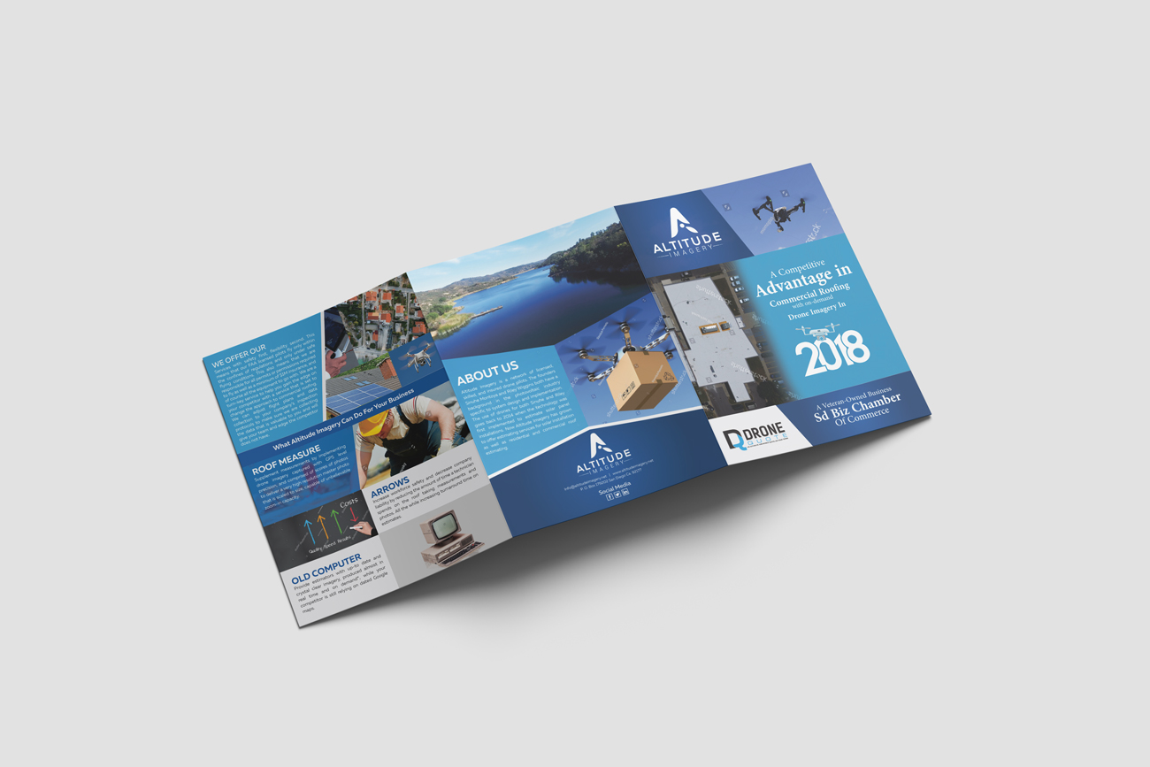 Flyer Design by Impressive Solutions for Altitude Imagery | Design #16738959