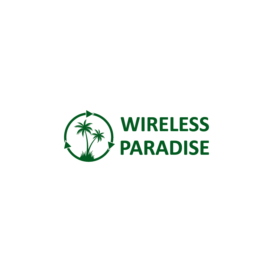 Logo Design by pinkeart for Wireless Paradise Franchising | Design #16768545