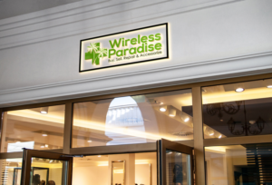 Logo Design by A S design @ for Wireless Paradise Franchising | Design: #16790198