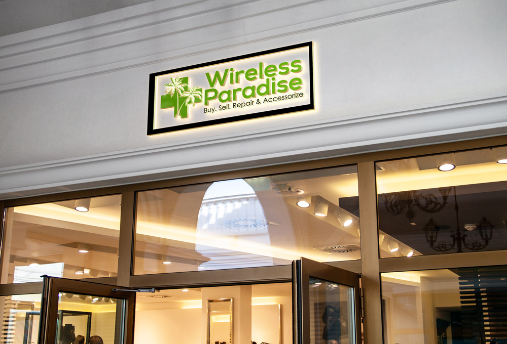 Logo Design by A S design @ for Wireless Paradise Franchising | Design #16790452