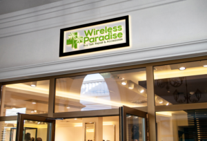 Logo Design by A S design @ for Wireless Paradise Franchising | Design: #16790453