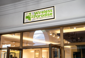 Logo Design by A S design @ for Wireless Paradise Franchising | Design: #16790454