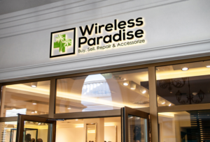 Logo Design by A S design @ for Wireless Paradise Franchising | Design: #16790815