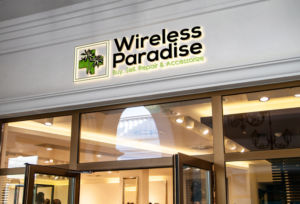 Logo Design by A S design @ for Wireless Paradise Franchising | Design: #16790961