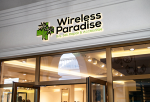 Diseño de Logo por A S design @ para Wireless Paradise Franchising | Diseño: #16790963