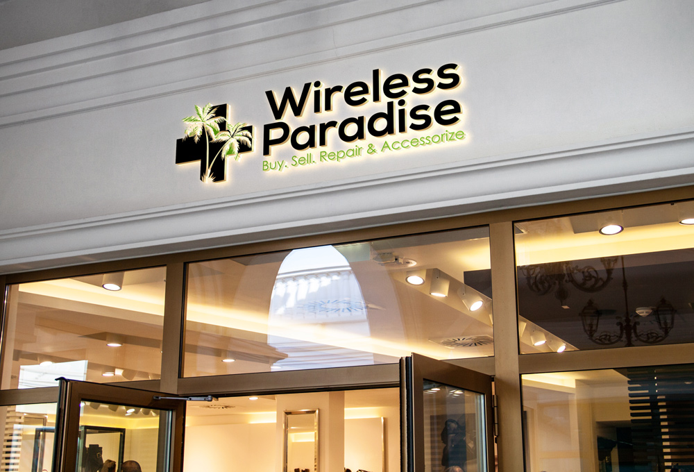 Logo Design by A S design @ for Wireless Paradise Franchising | Design #16790965