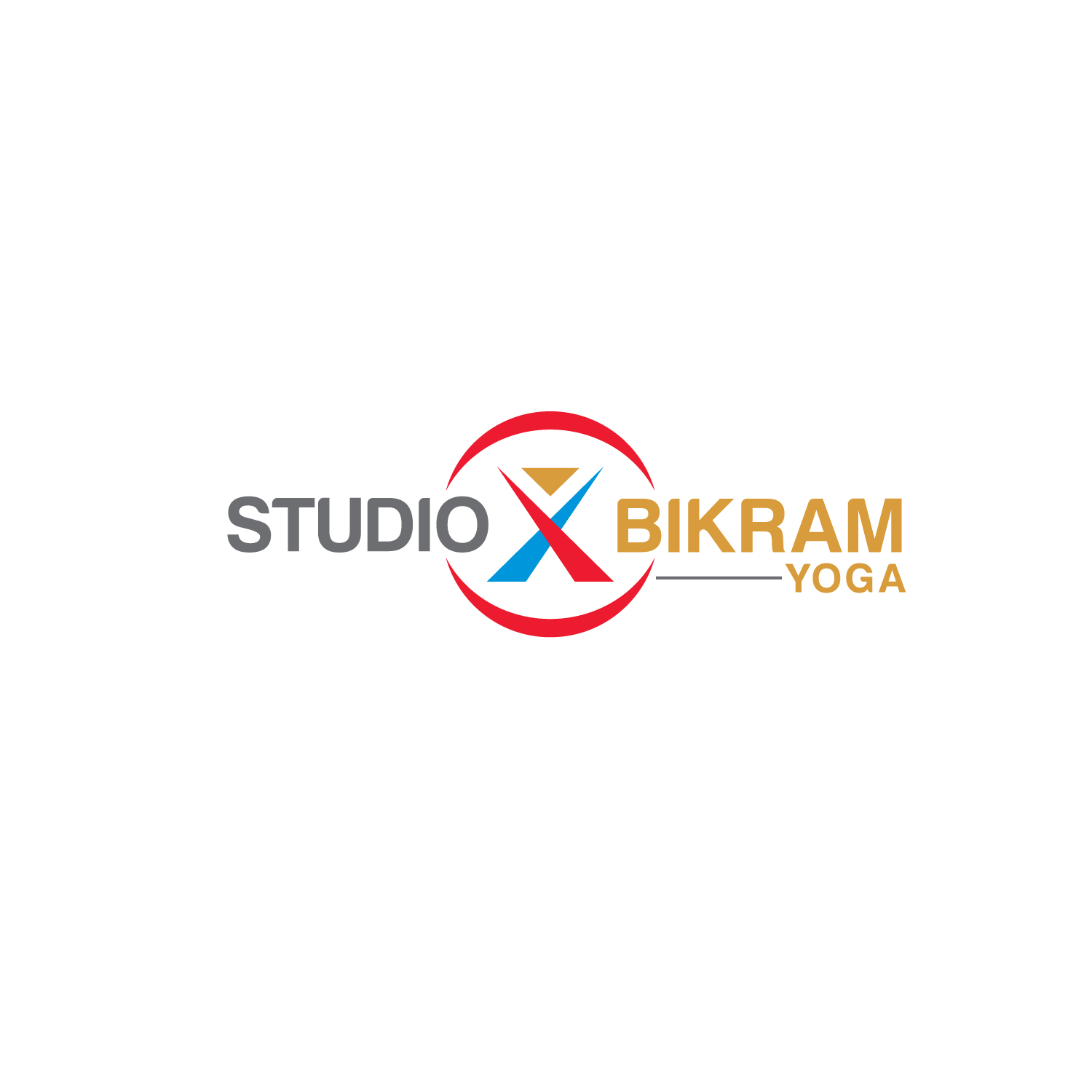 Logo Design by Resurrection Design Studio. for Studio X Bikram Yoga | Design #16743779