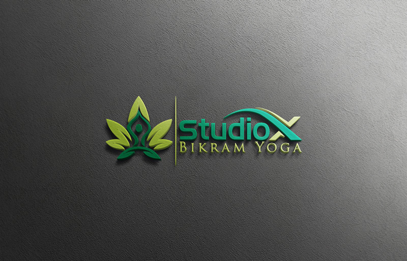 Logo Design by rocklee for Studio X Bikram Yoga | Design #16773442