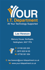 Design de Carte de Visite par Effective Art Boutique pour Your IT Department Ltd | Design #42544