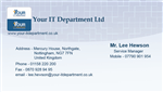 Design de Carte de Visite par DDG pour Your IT Department Ltd | Design : #43544