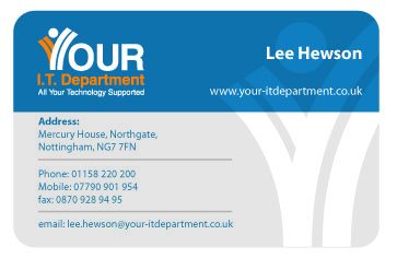 Business Card Design by madzign for Your IT Department Ltd | Design #43177