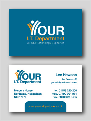 Business Card Design by digitalskribe for Your IT Department Ltd | Design #43598