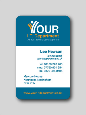 Business Card Design by digitalskribe for Your IT Department Ltd | Design #43600