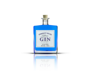 Design a label for a new brand of Gin the UK called Blue Persian - featuring a cat | Design Étiquette par Shark1