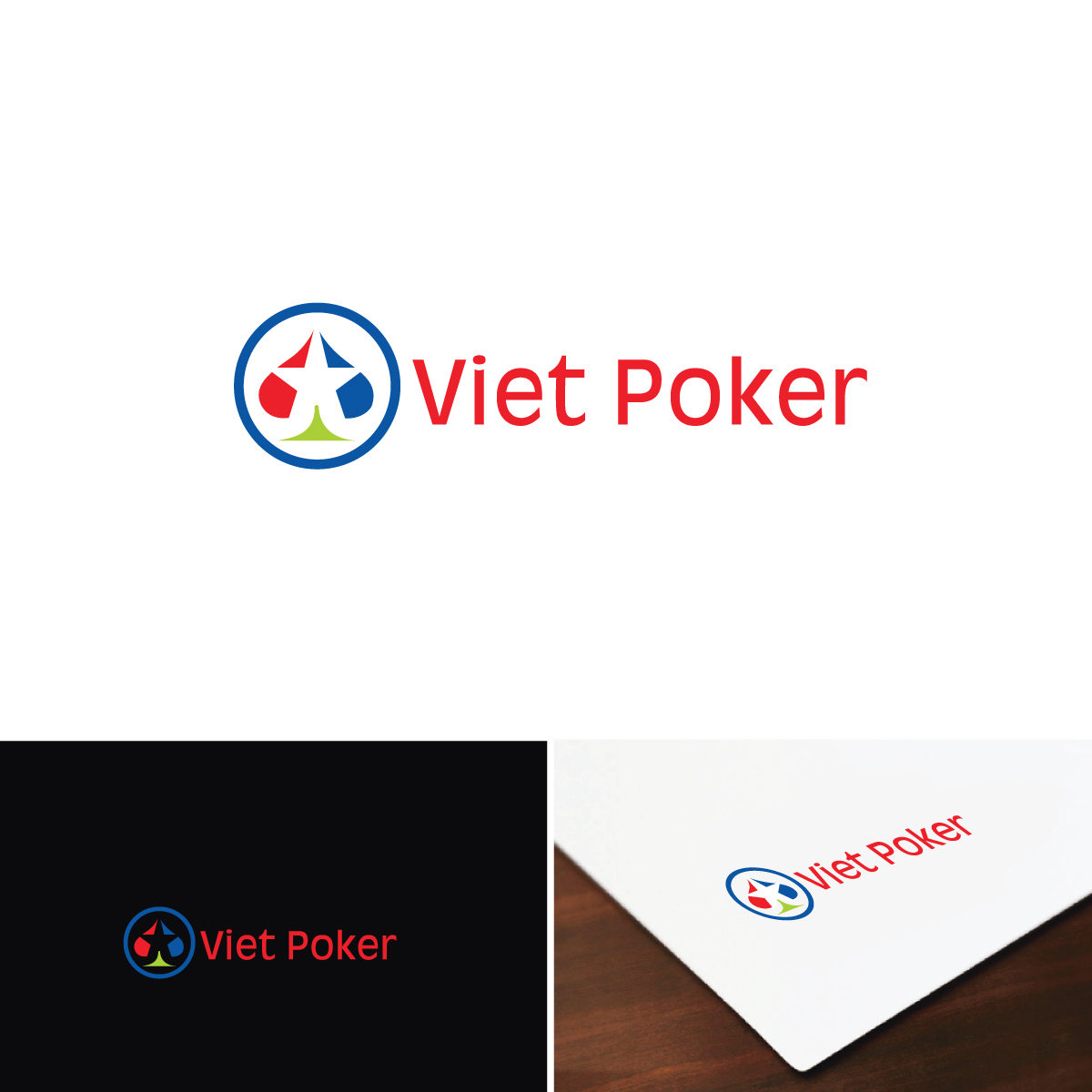 Logo Design by e-graphics for Viet Poker | Design #16734669