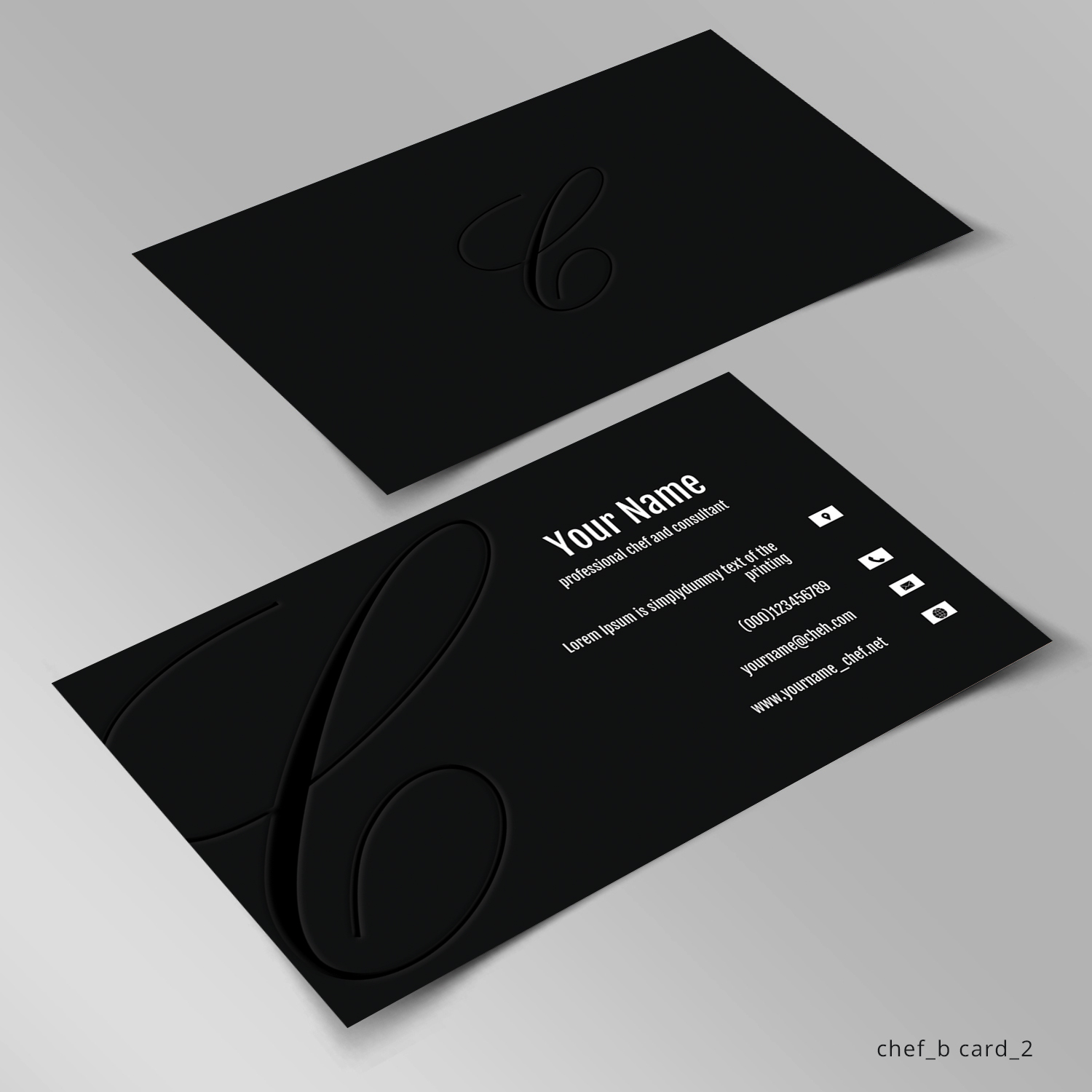 Business Card Design by Sketchweb for Boss Chef | Design #16736245