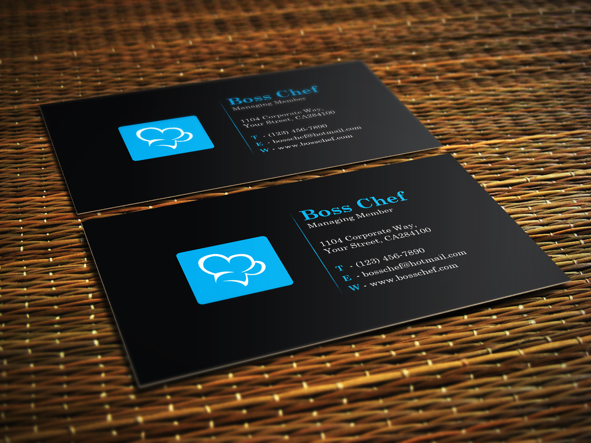 Business Card Design by Your_Design for Boss Chef | Design #16739721