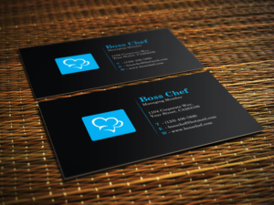 Business Card Design by sky_2777 for Boss Chef | Design #16739721