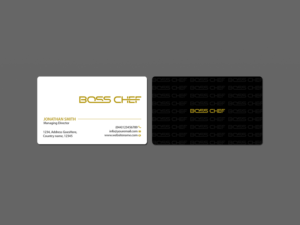 Business Card Design by Creations Box 2015 for Boss Chef | Design: #16739749