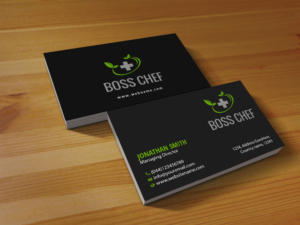 Business Card Design by Creations Box 2015 for Boss Chef | Design: #16739780