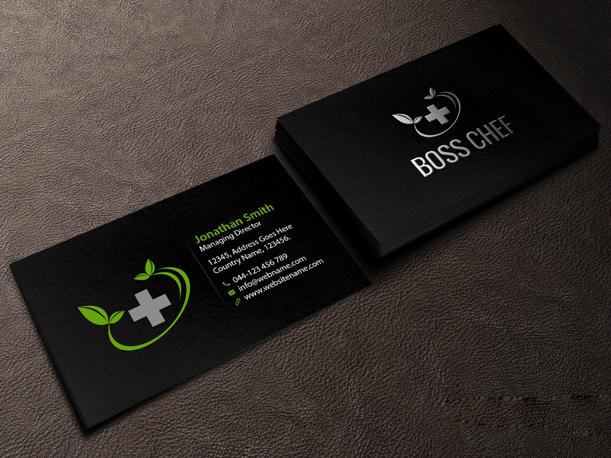 Business Card Design by Creations Box 2015 for Boss Chef | Design #16739790